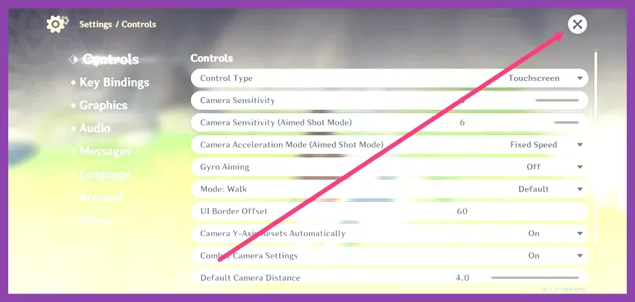 Genshin Impact PC graphics settings menu showing render resolution and quality options