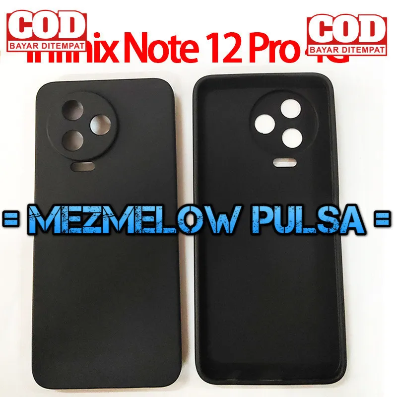 Softcase TPU Silikon Casing Caseng Silicone Softcase Case Infinix Note 12 Pro 4G