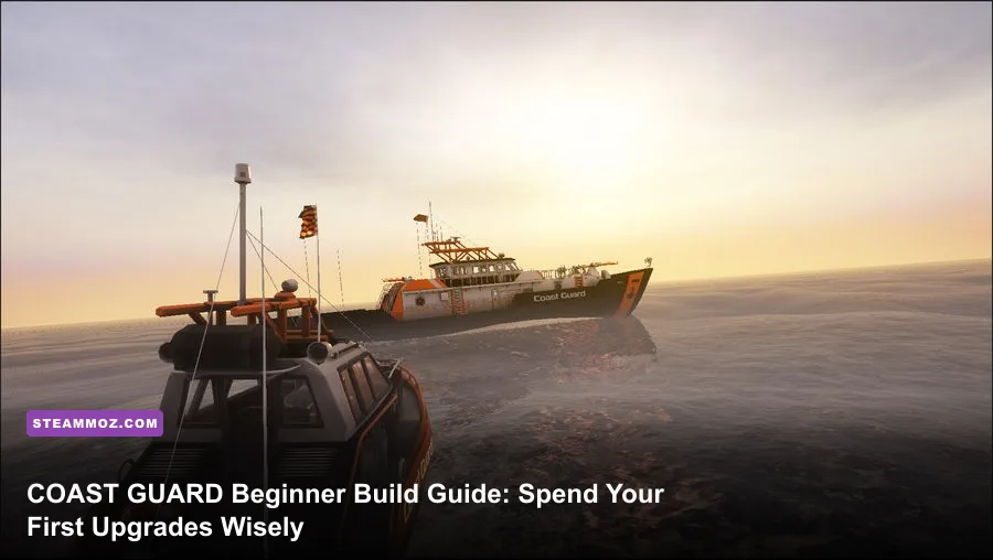 COAST GUARD game ship bridge and patrol vessel screenshot