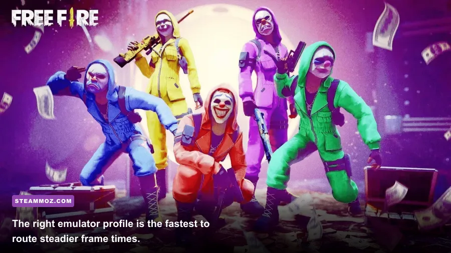 Free Fire MAX emulator graphics settings for higher FPS