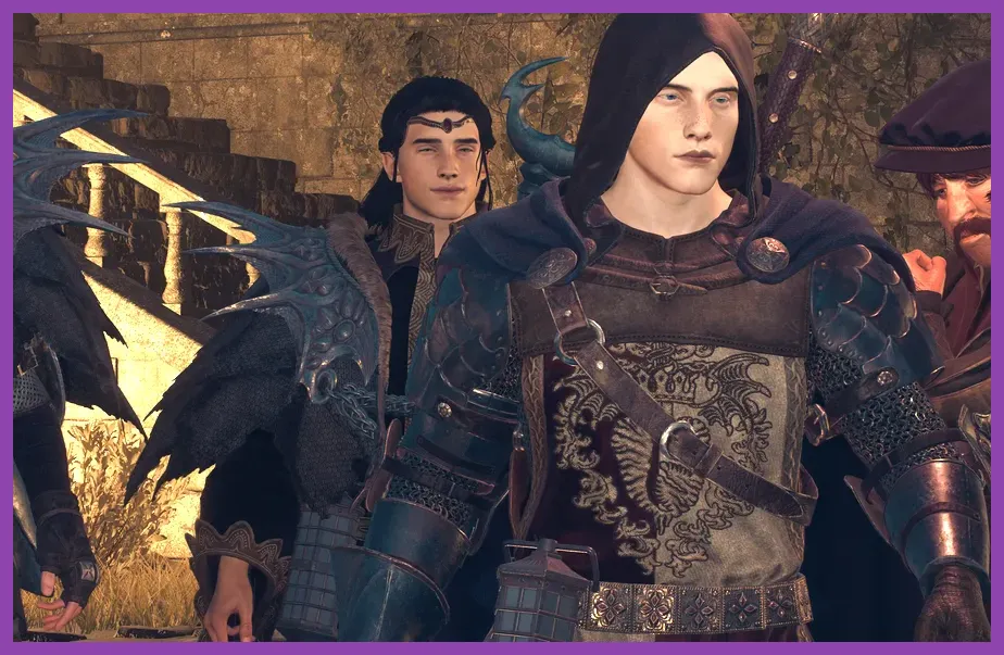 A party of Pawns supporting the Arisen in combat