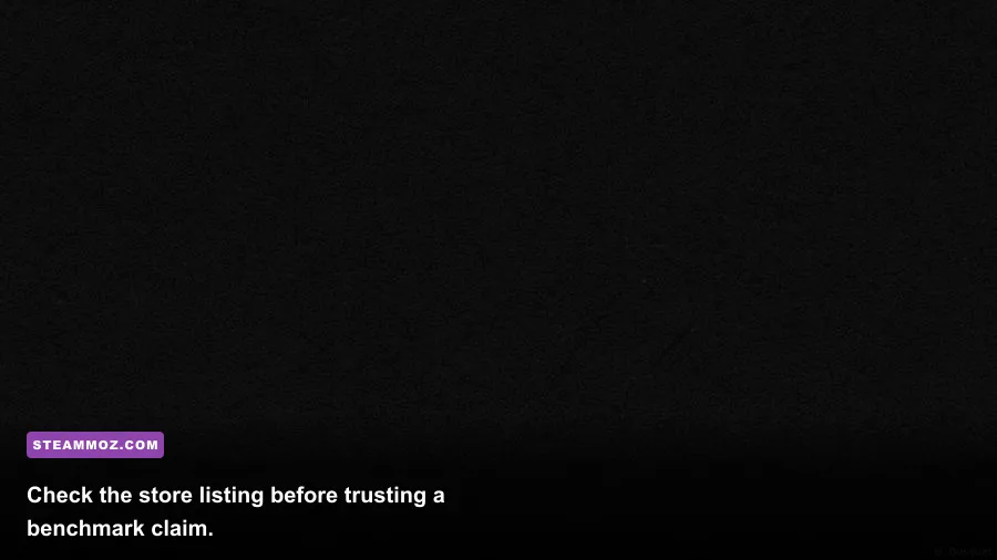 Black Friday PC system requirements displayed on a Steam store page