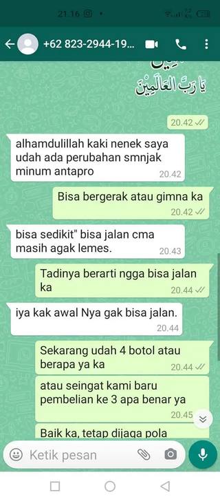 Testimoni pelanggan 1