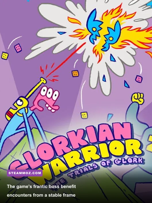 Glorkian Warrior The Trials of Glork boss battle gameplay