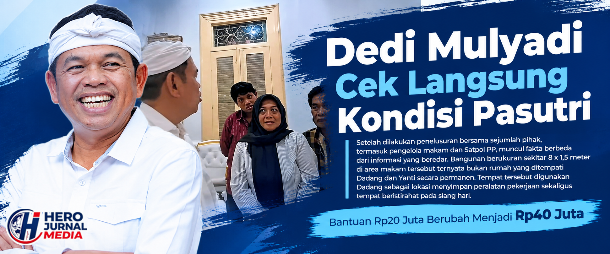 0 A Dedi Mulyadi Cek Kondisi Pasutri