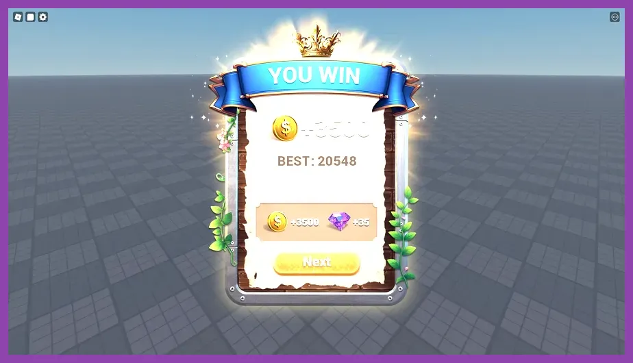 Achieving high rank in Roblox competitive queue