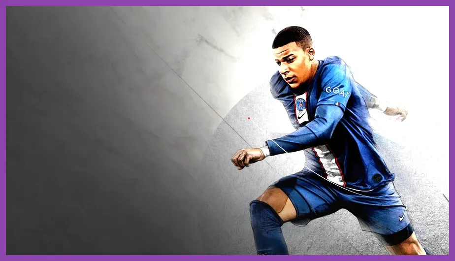 Kylian Mbappe leading an EFootball Mobile early game attack