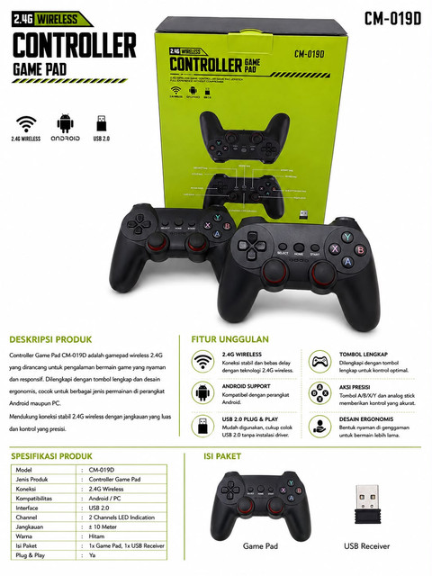 Game Pad CM-019D