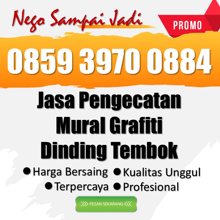 📣 WA 0859 3970 0884 - Jasa Pembuatan Grafiti Cat Tembok Kantin Bringin Kab Semarang
