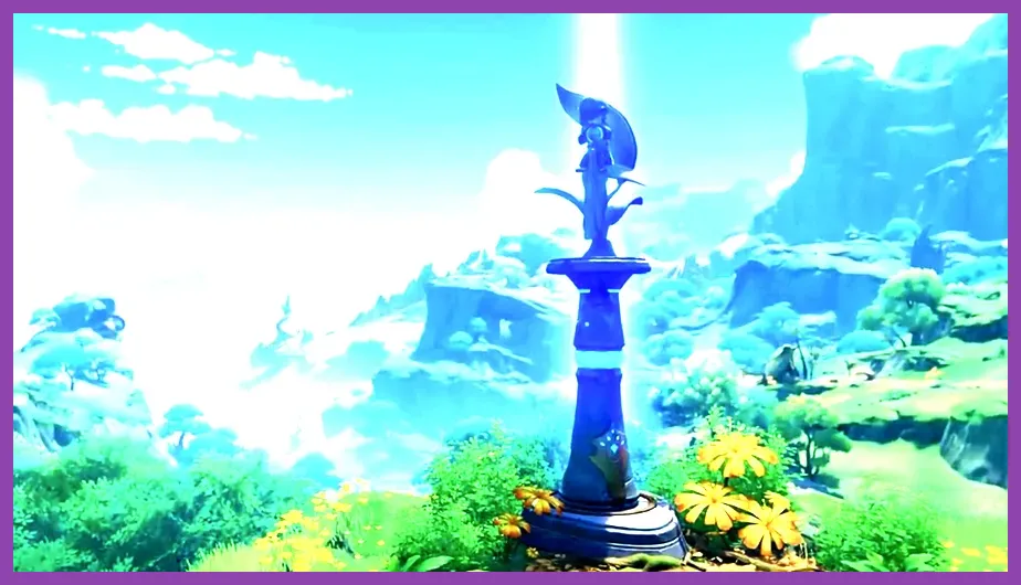 Genshin Impact PC open-world gameplay illustrating the game's hardware load