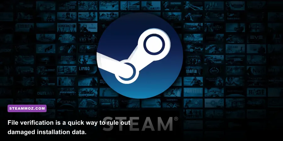 Steam verify integrity of game files option for Days Gone on PC