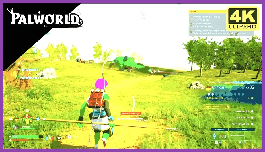 Palworld gameplay
