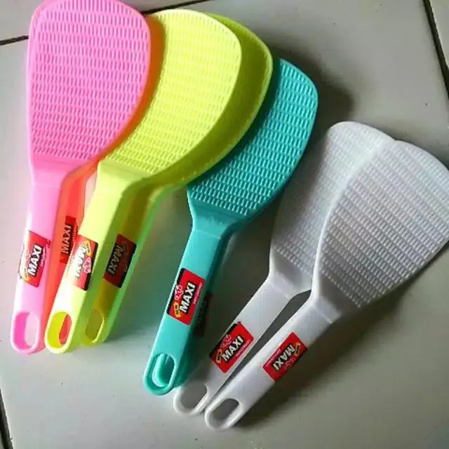 PROMO!!! 6PCS Centong Nasi Maxi Anti Lengket / Centong plastik - Gambar 2