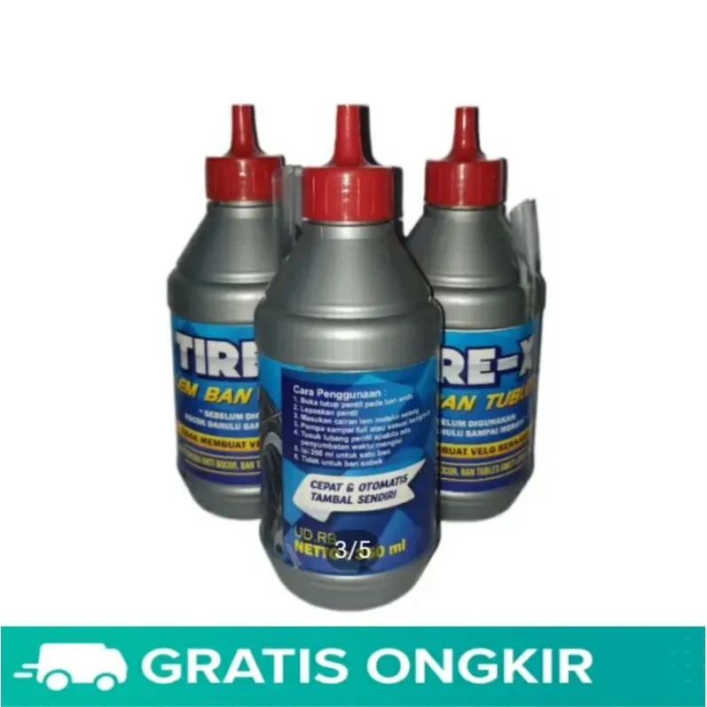 cairan tubeles / cairan anti bocor / cairan penambal ban / tire x / bukan M ONE