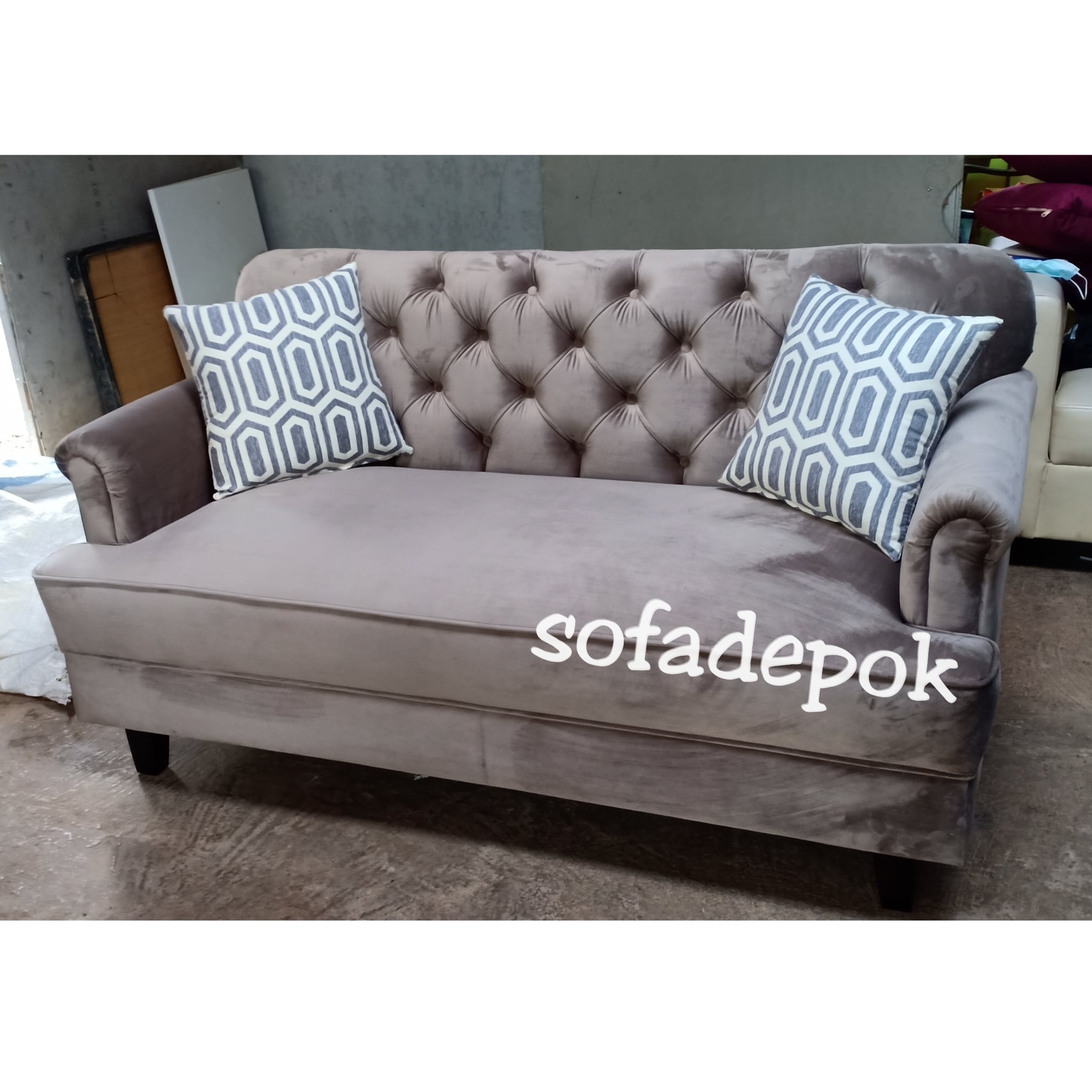 Sofa custom hasil pengerjaan Sofa Depok by Yenia