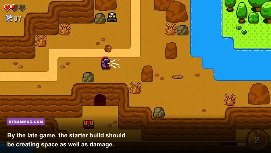 Buffet Knight Decadent Full Course late-run knight build clearing enemies