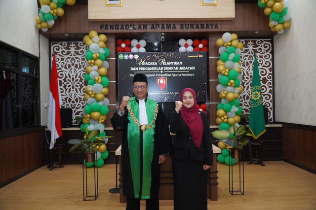 PA Surabaya Gelar Pelantikan Panitera Pengganti dan Berikan Apresiasi Kinerja Semester I Tahun 2026