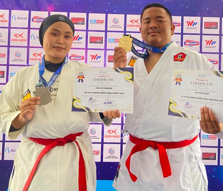 Alif Nur Hakim Juara International Open Karate Championship ESA Unggul Cup VI 2026