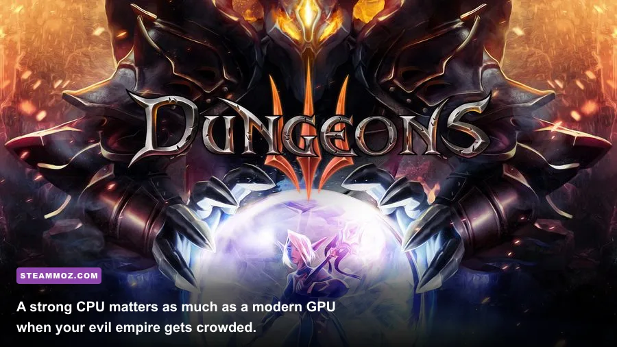 Official Dungeons 3 Lord of the Kings fantasy dungeon wallpaper