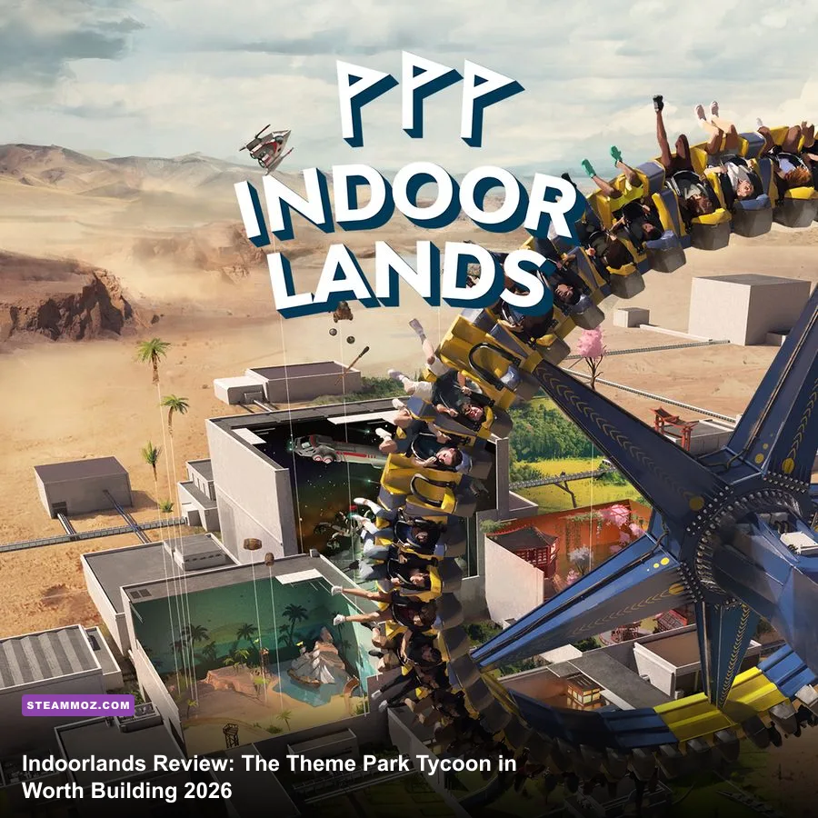 Indoorlands indoor theme park filled with rides and attractions