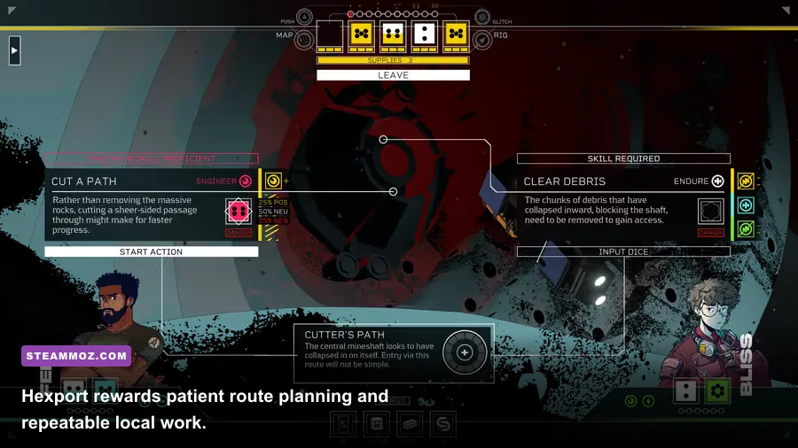 Citizen Sleeper 2 Hexport station location in Starward Vector