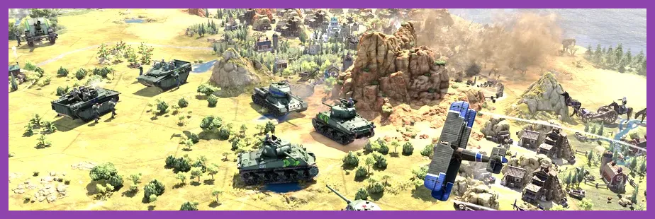 Civilization 7 multiplayer session featuring unit formations