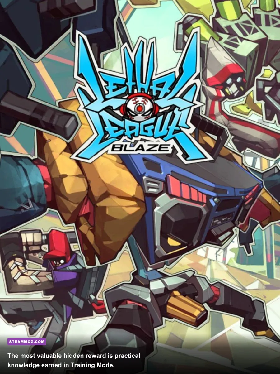 Lethal League Blaze player practicing ball timing and combos in Training Mode