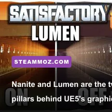 Side by side comparison of Nanite and Lumen technology in Unreal Engine 5