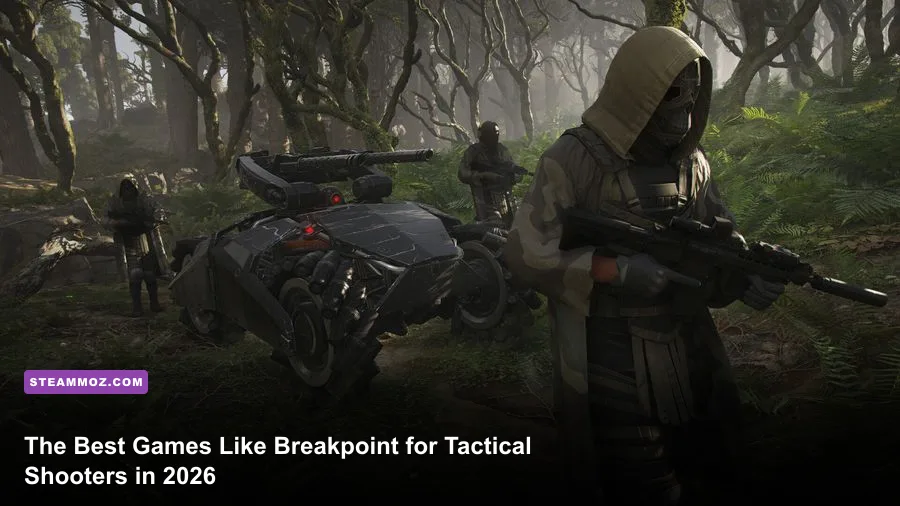 Tactical military shooter gameplay representing the best games like Breakpoint