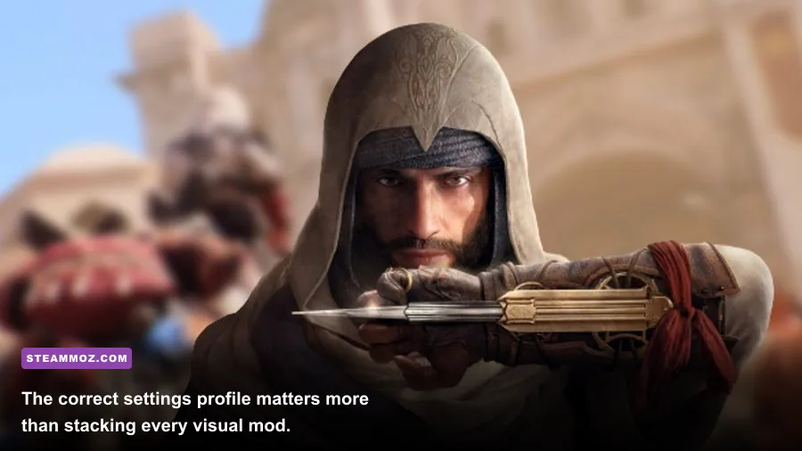 England countryside in Assassin's Creed Valhalla on high PC graphics settings