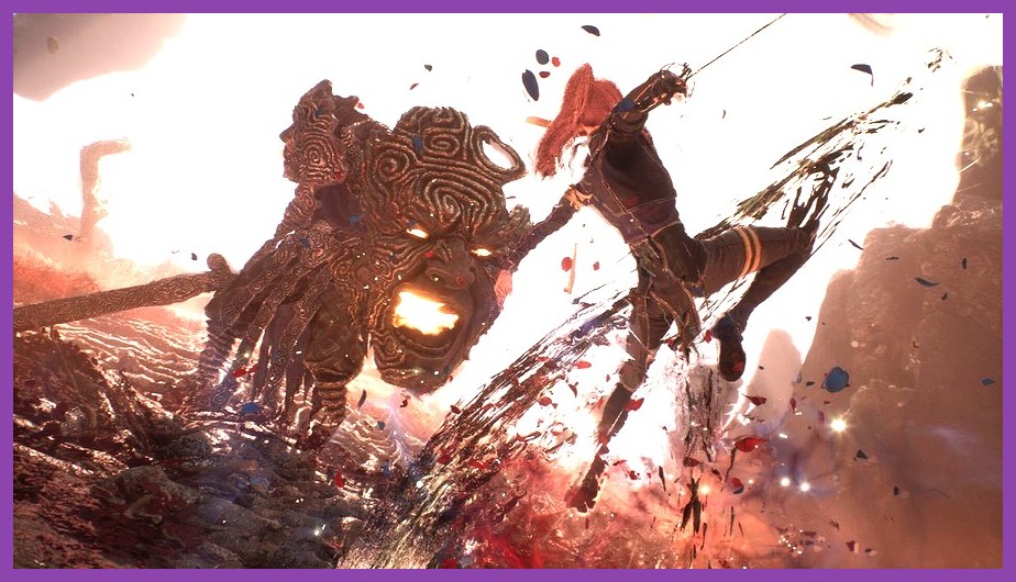 Character wielding fully crafted high-tier weapon in Clair Obscur Expedition 33