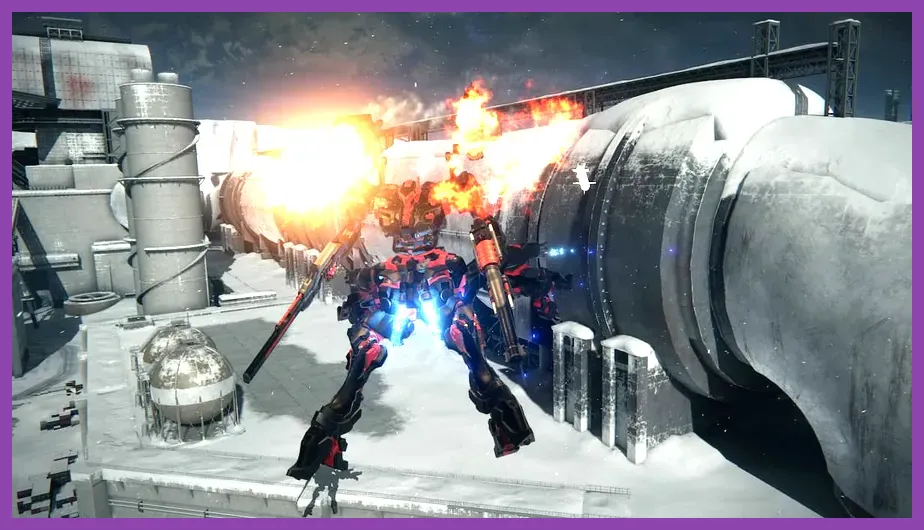 Armored Core 6 heavy tetrapod missile boat build