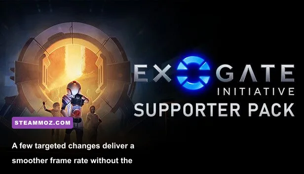 Exogate Initiative PC graphics options menu showing resolution and quality settings
