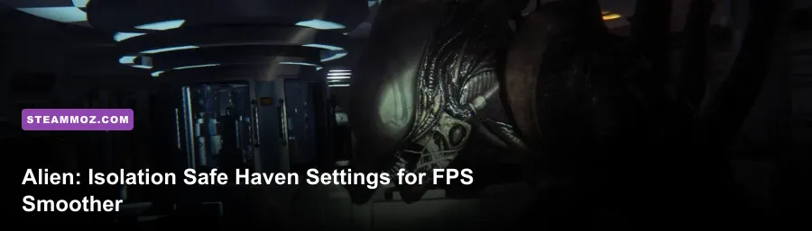 Alien Isolation Safe Haven gameplay inside the Sevastopol station