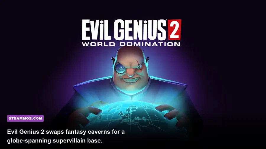 Evil Genius 2 secret island base with minions casino and villain rooms
