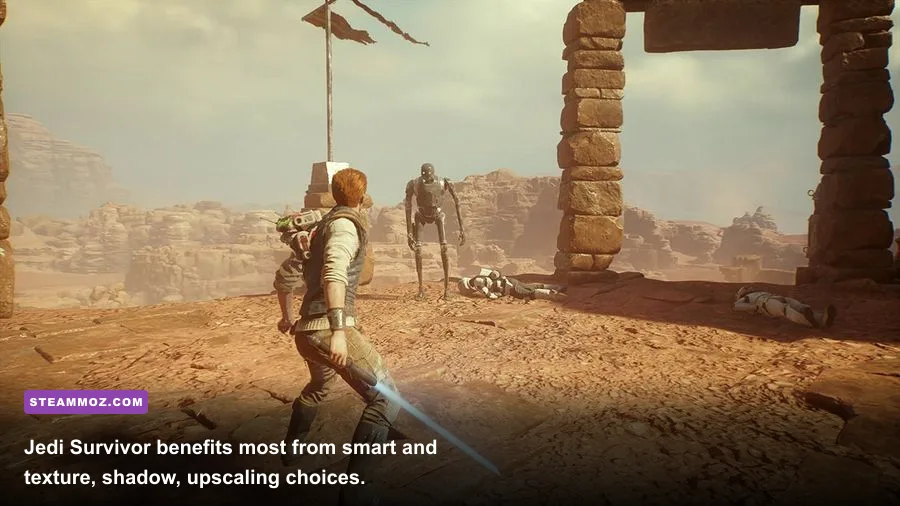 Star Wars Jedi Survivor PC gameplay on Koboh with optimized graphics settings