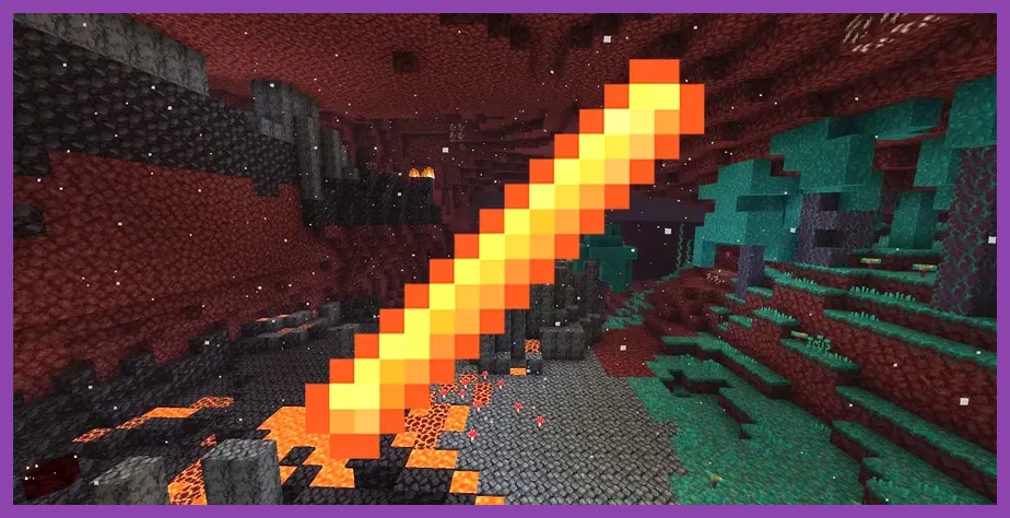 Player looting a Nether Fortress chest in Minecraft PE