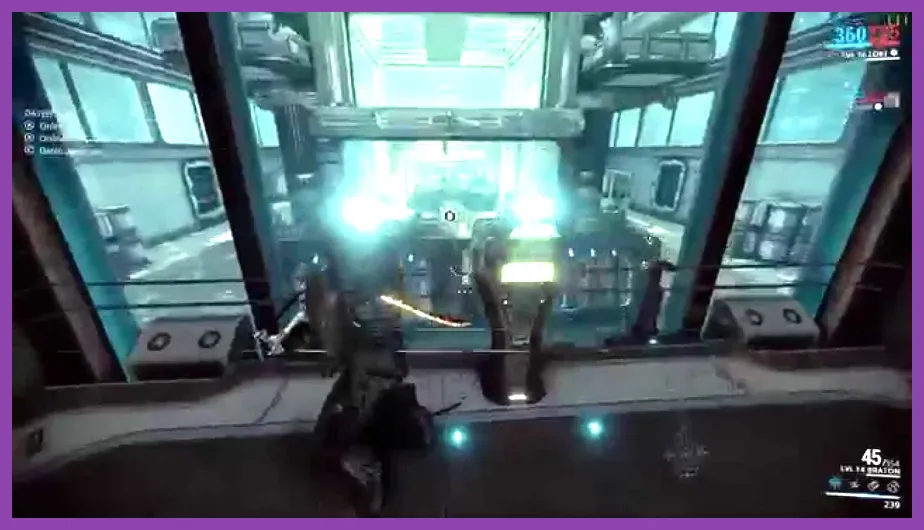 Warframe characters in co-op mission
