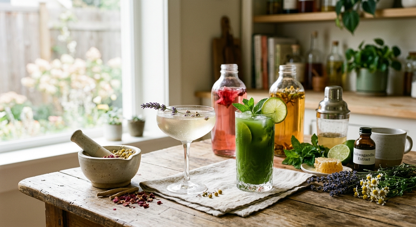 The Rise of Functional Mocktails: How to Make Stress-Relieving Drinks at Home