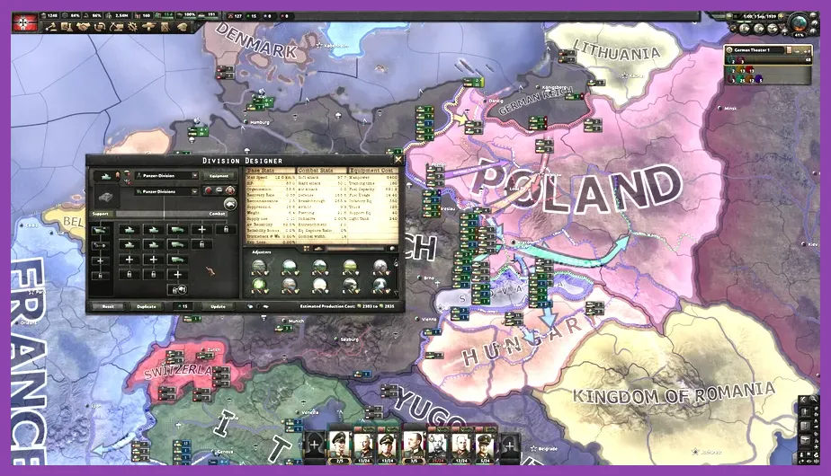 Hearts of Iron 4 complex national focus tree