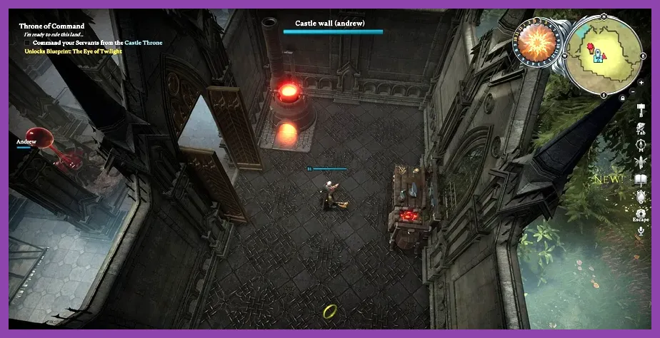 V Rising forge crafting iron gear and weapons