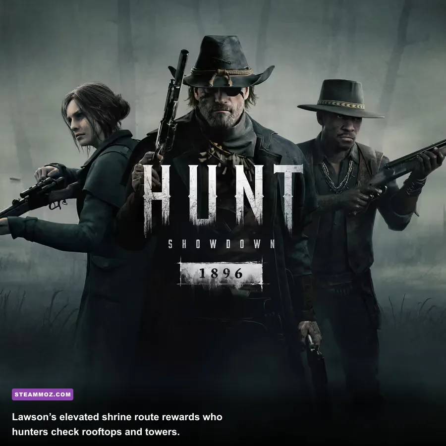 Shrine Maiden's Hell hidden location in Lawson Delta Hunt Showdown 1896