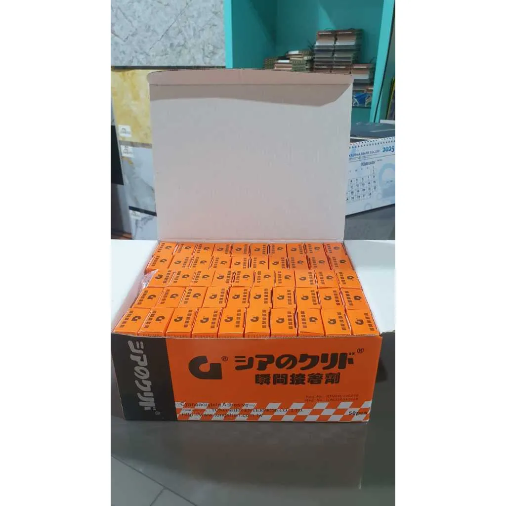 Lem Korea Tipe G Kuat & Kental, Serbaguna Rumah/Kantor, Cepat Kering, Tahan Air & Benturan, Bening Tanpa Jejak, Cocok untuk DIY. - Gambar 4