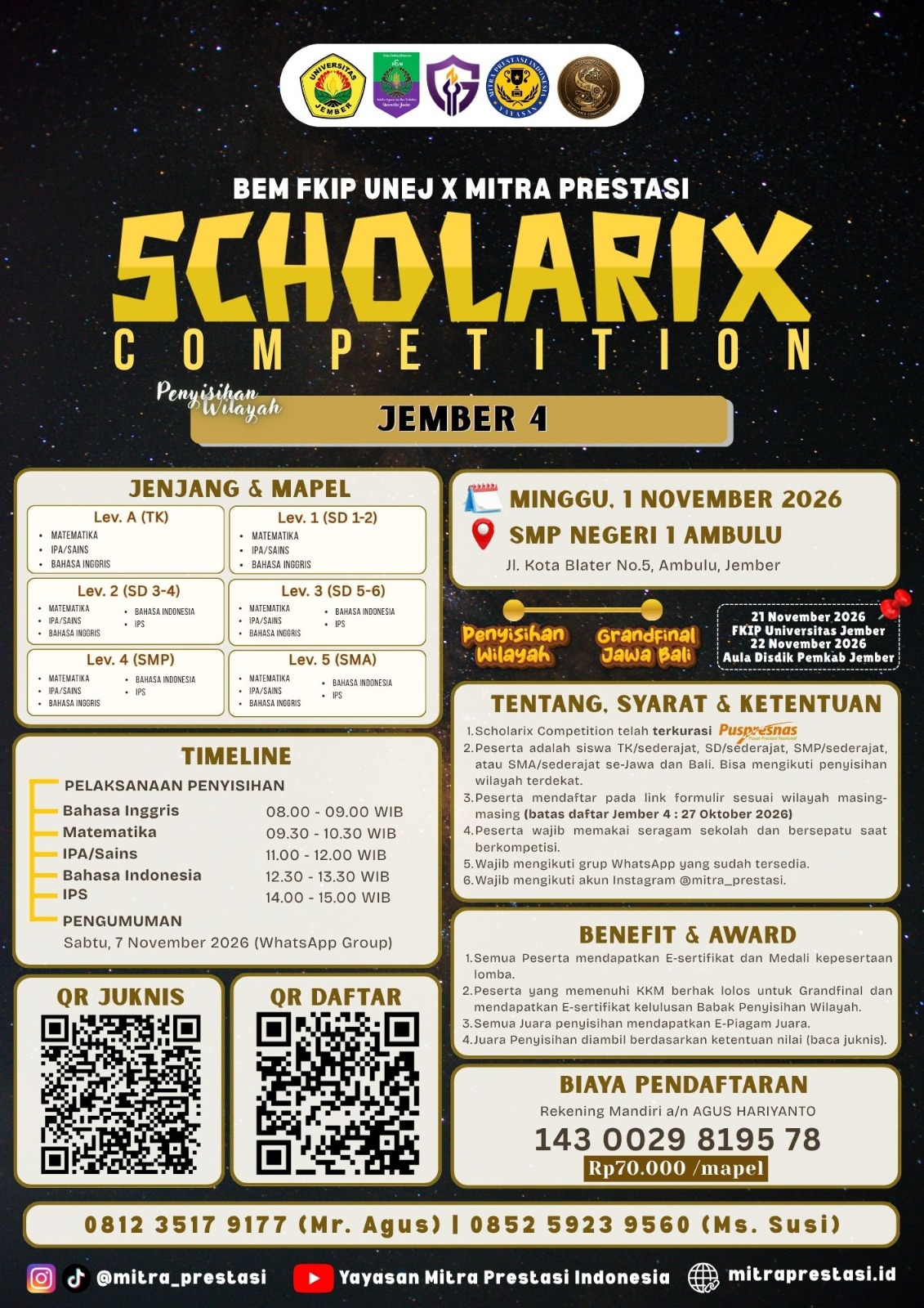 Poster Lomba Scholarix Competition Penyisihan Jember 4
