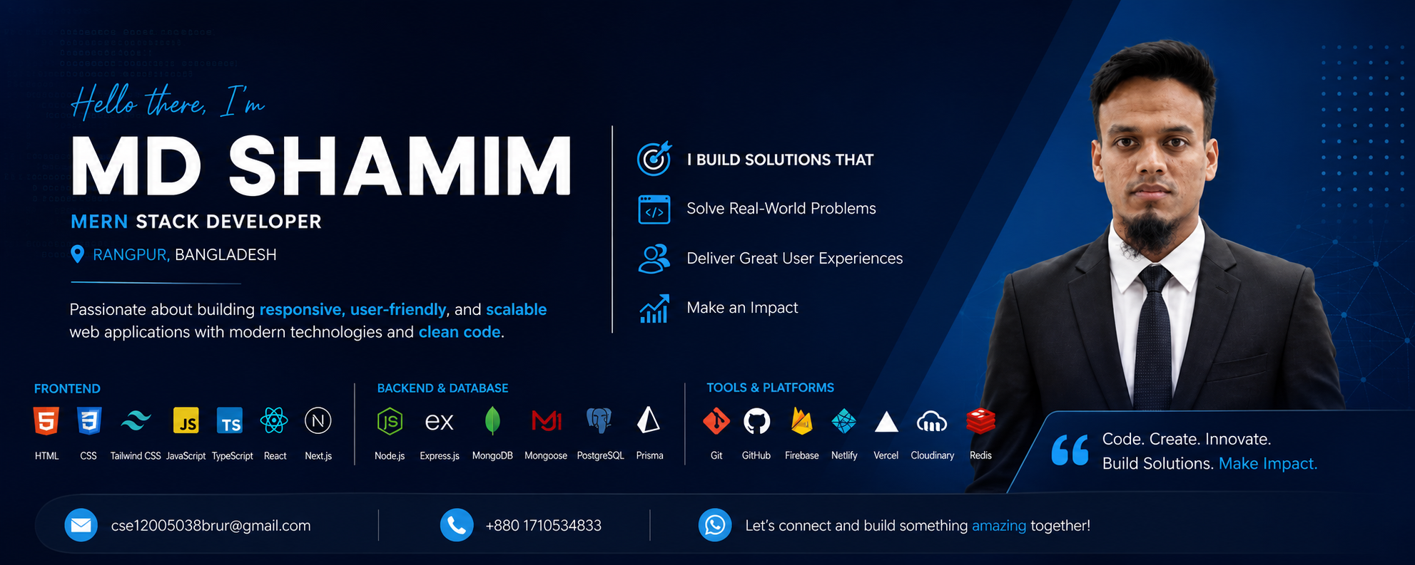 MERN Stack Developer Banner