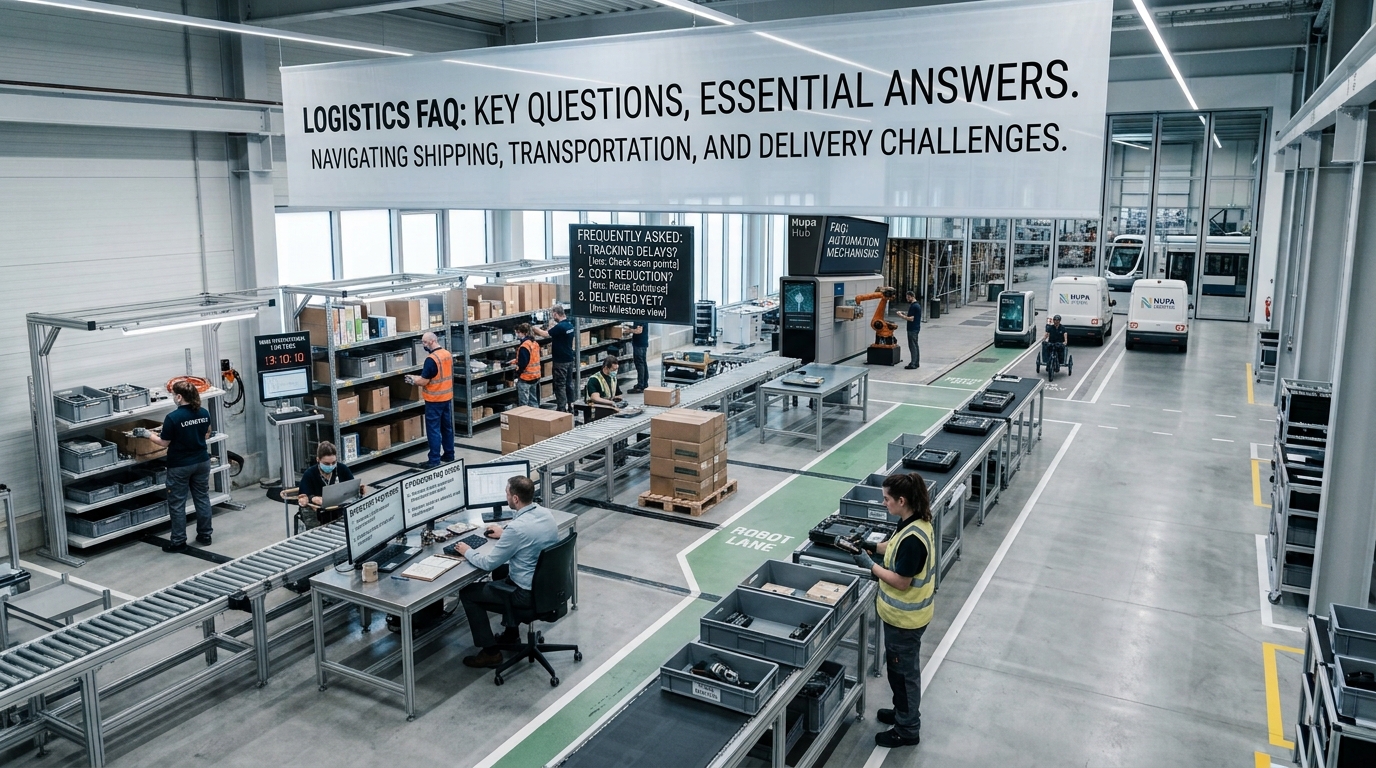 Logistics FAQ: Essential Questions About Shipping, Transportation, and Delivery Logistics FAQ: Essential Questions About Shipping, Transportation, and Delivery