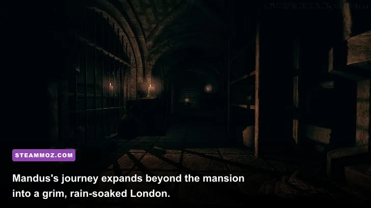 Foggy Victorian London streets in Amnesia A Machine for Pigs