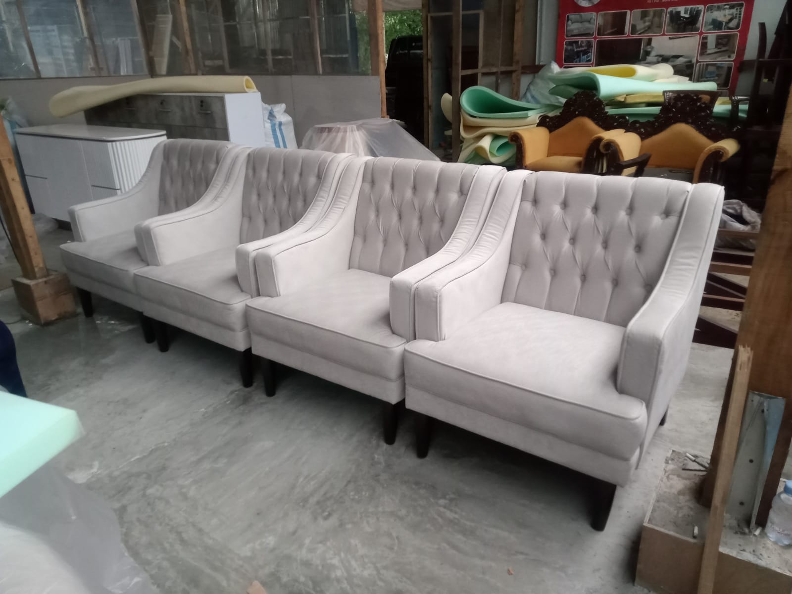 Sofa custom hasil pengerjaan Sofa Depok by Yenia