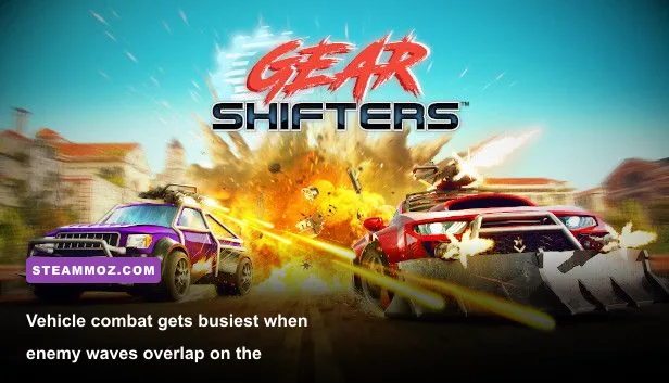 Gearshifters vehicle combat against an enemy convoy