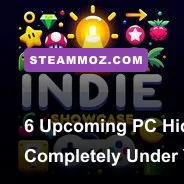 Collage of promising upcoming hidden gem PC indie games